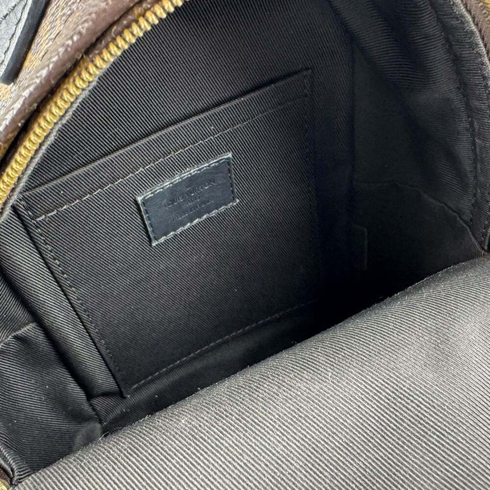 LOUIS VUITTON Brown Monogram Canvas Backpack - Picture 5 of 13